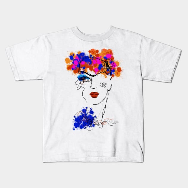 Frida Kids T-Shirt by Natxa